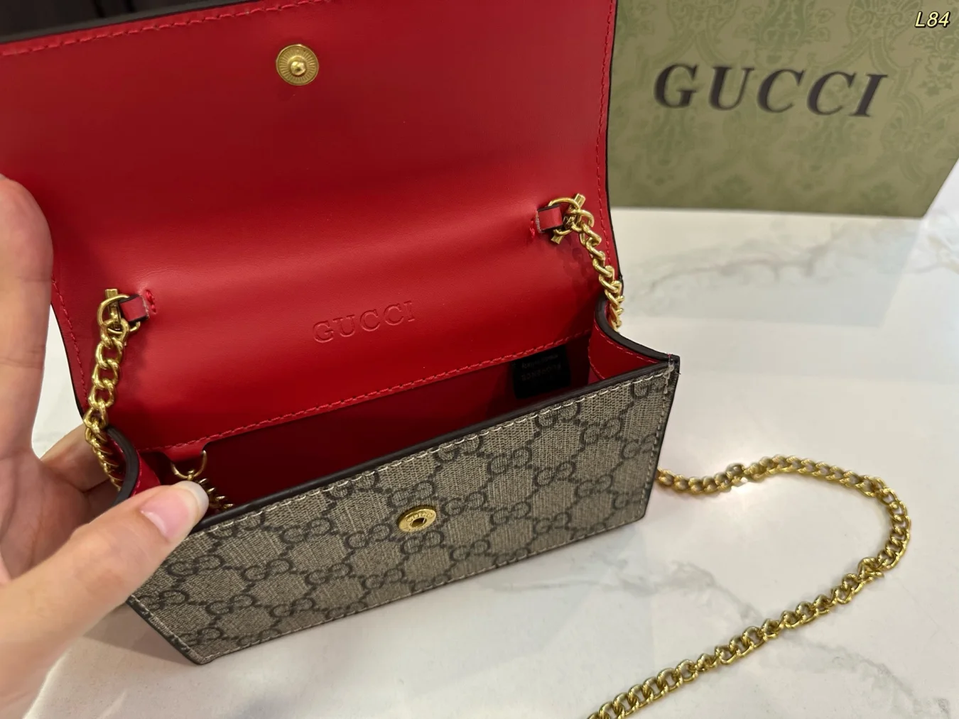 Gucci Garden Cherry Chain Bag