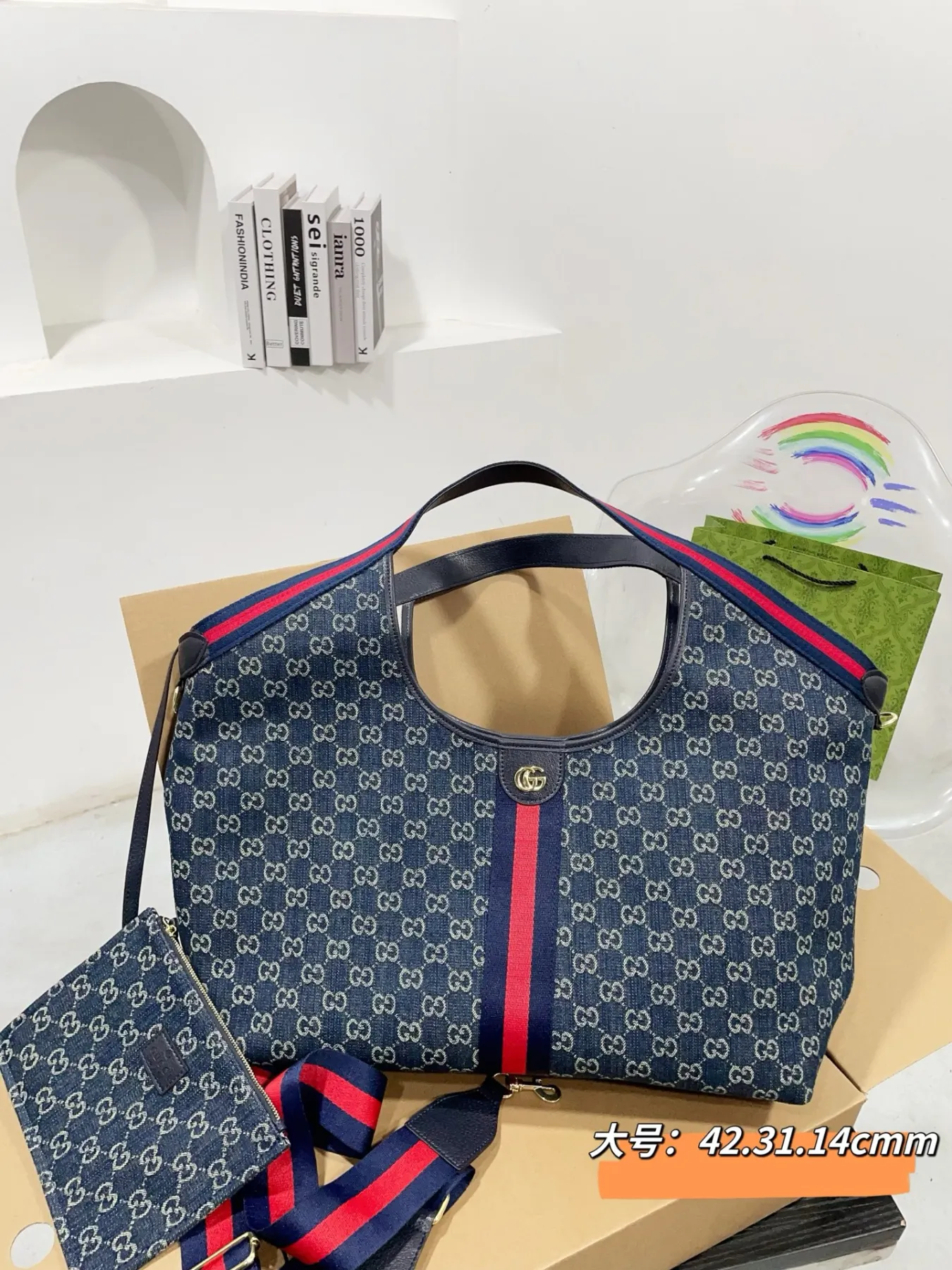 Gucci Giglio Large Tote Bag