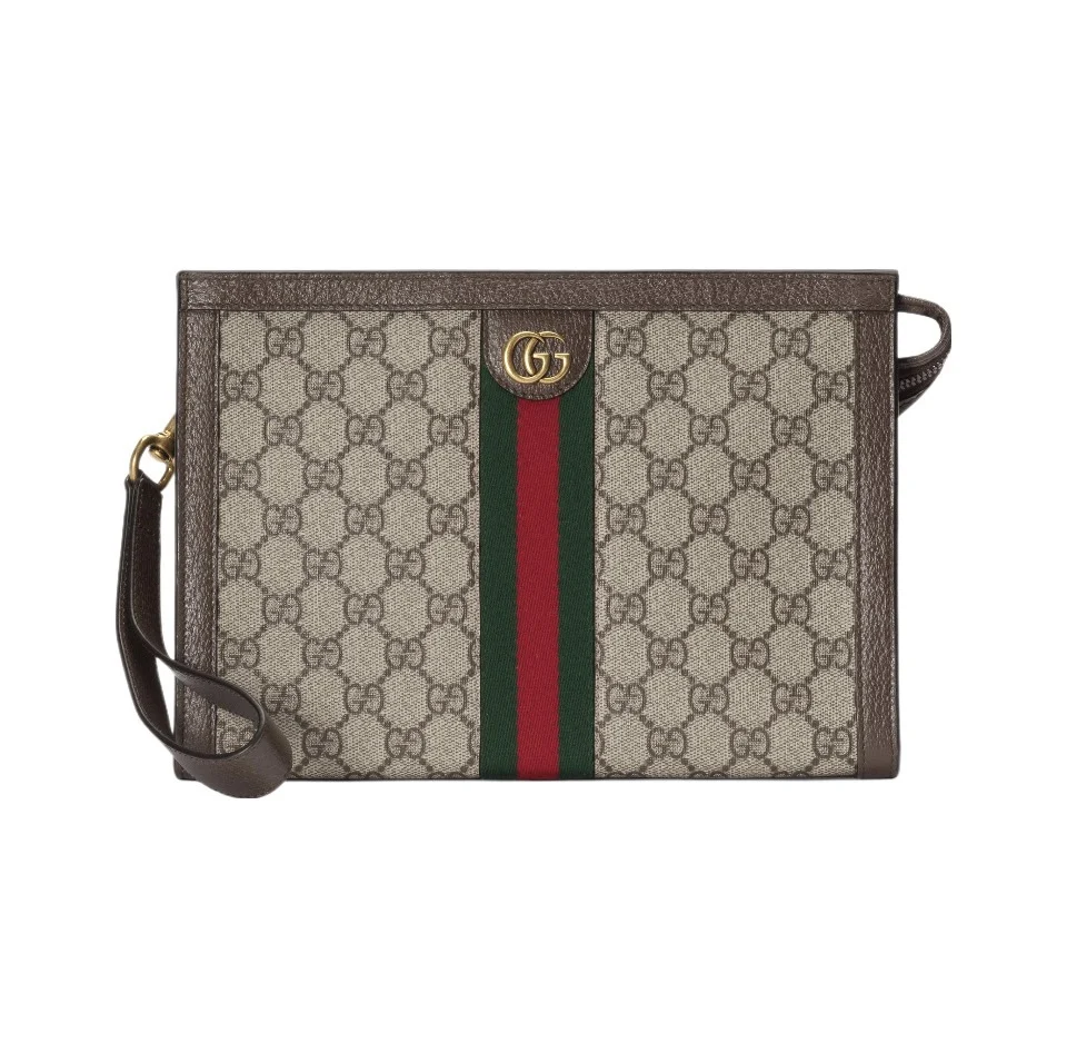 Gucci Unisex Handheld Wallet Bag Clutch Toiletry Bag