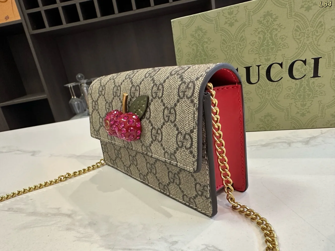 Gucci Garden Cherry Chain Bag