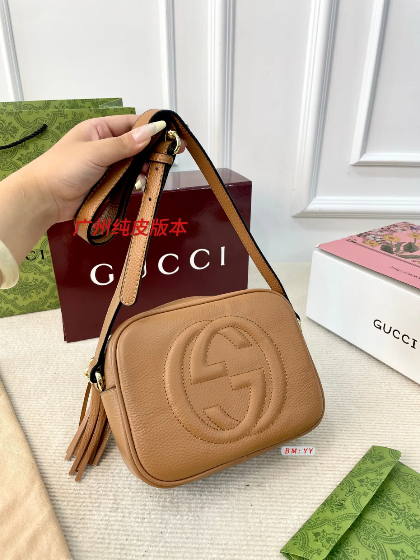 GUCCI Crossbody Camera Bag