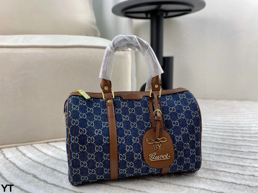 Gucci Denim Pillow Bag