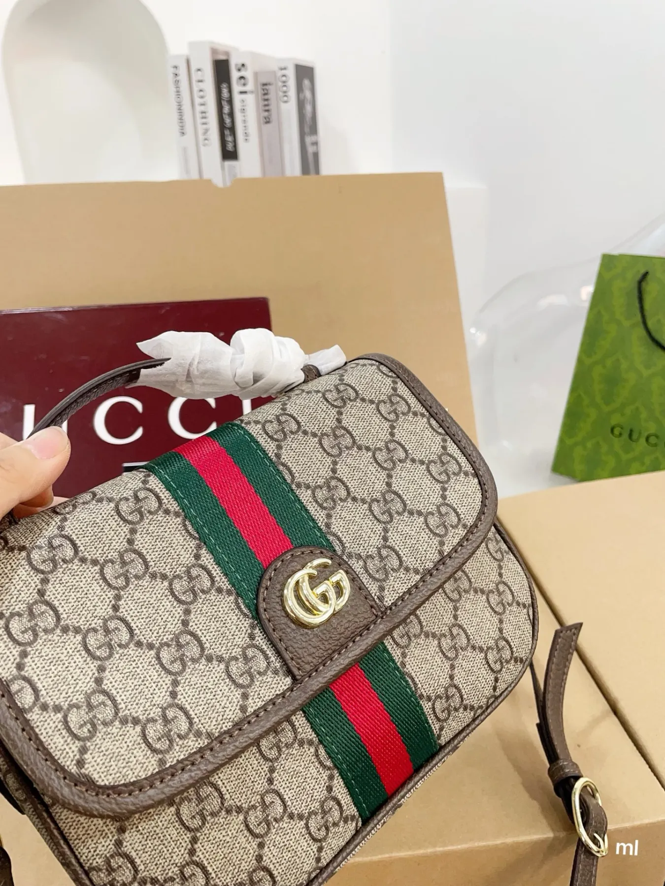 Gucci Ophidia Messenger Camera Bag