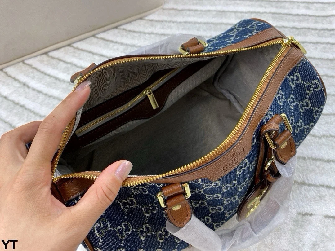 Gucci Denim Pillow Bag