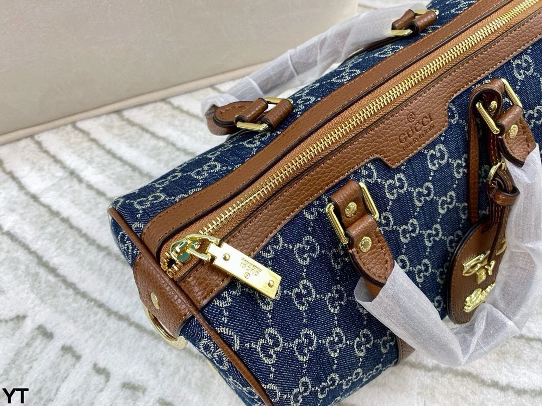 Gucci Denim Pillow Bag