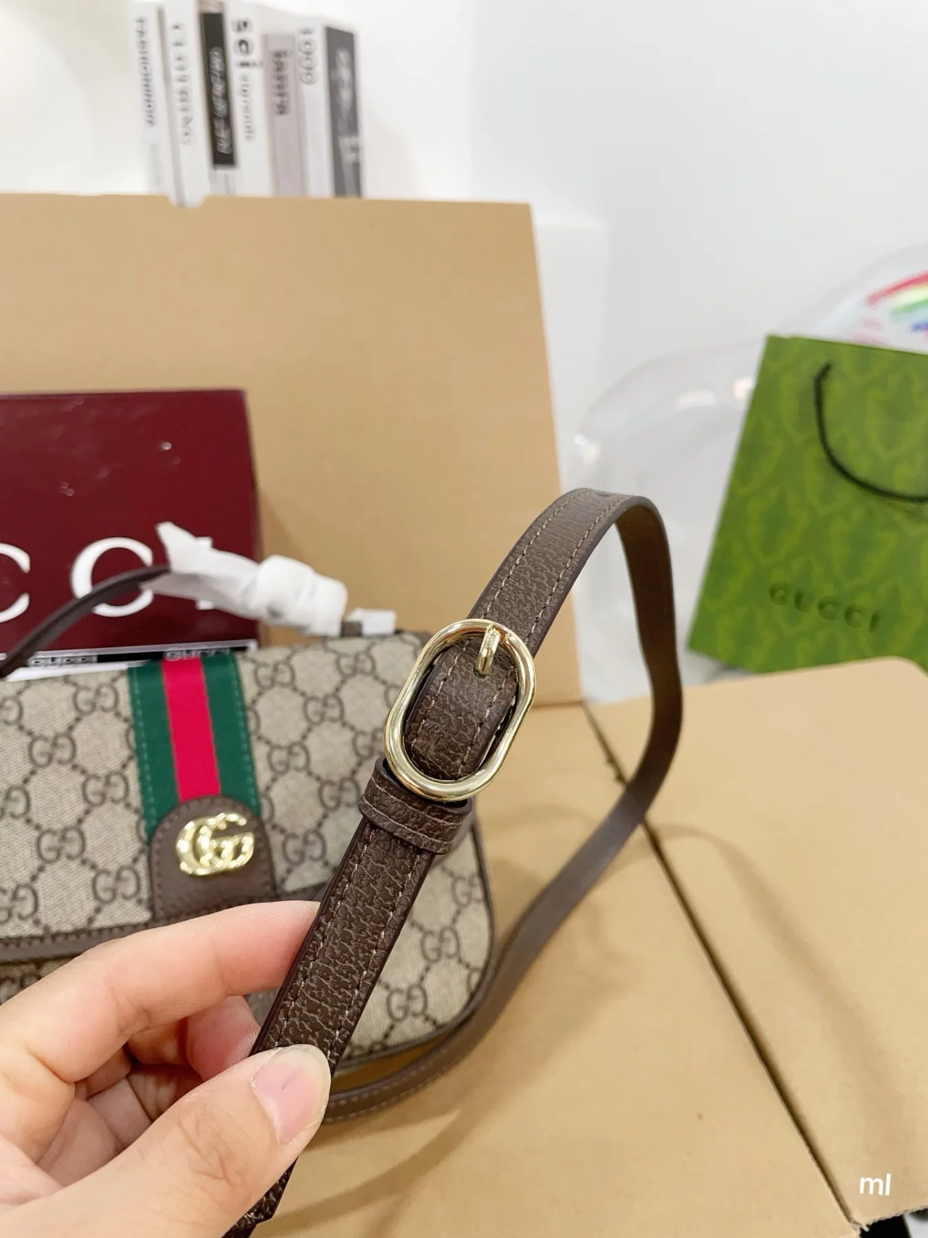 Gucci Ophidia Messenger Camera Bag