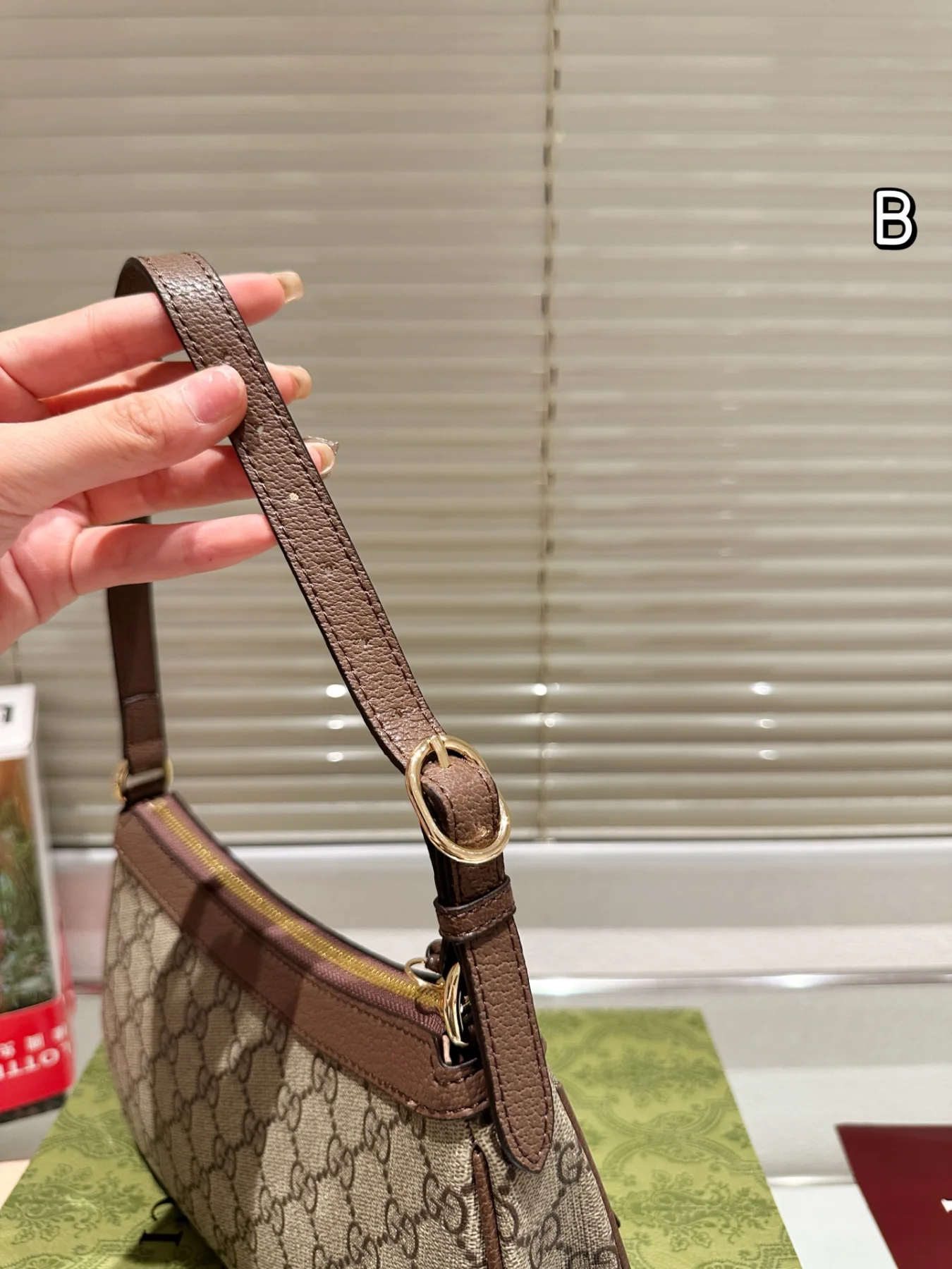 GUCCI Ophidia Mahjong Underarm Handbag