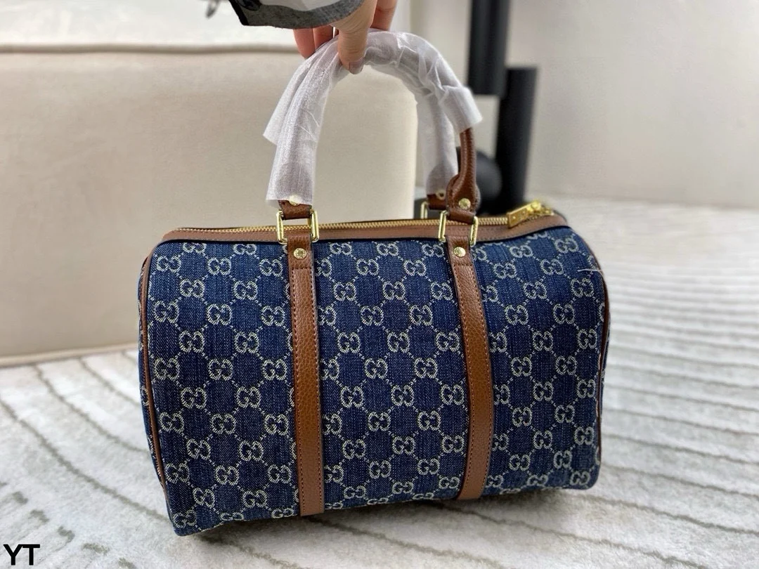 Gucci Denim Pillow Bag