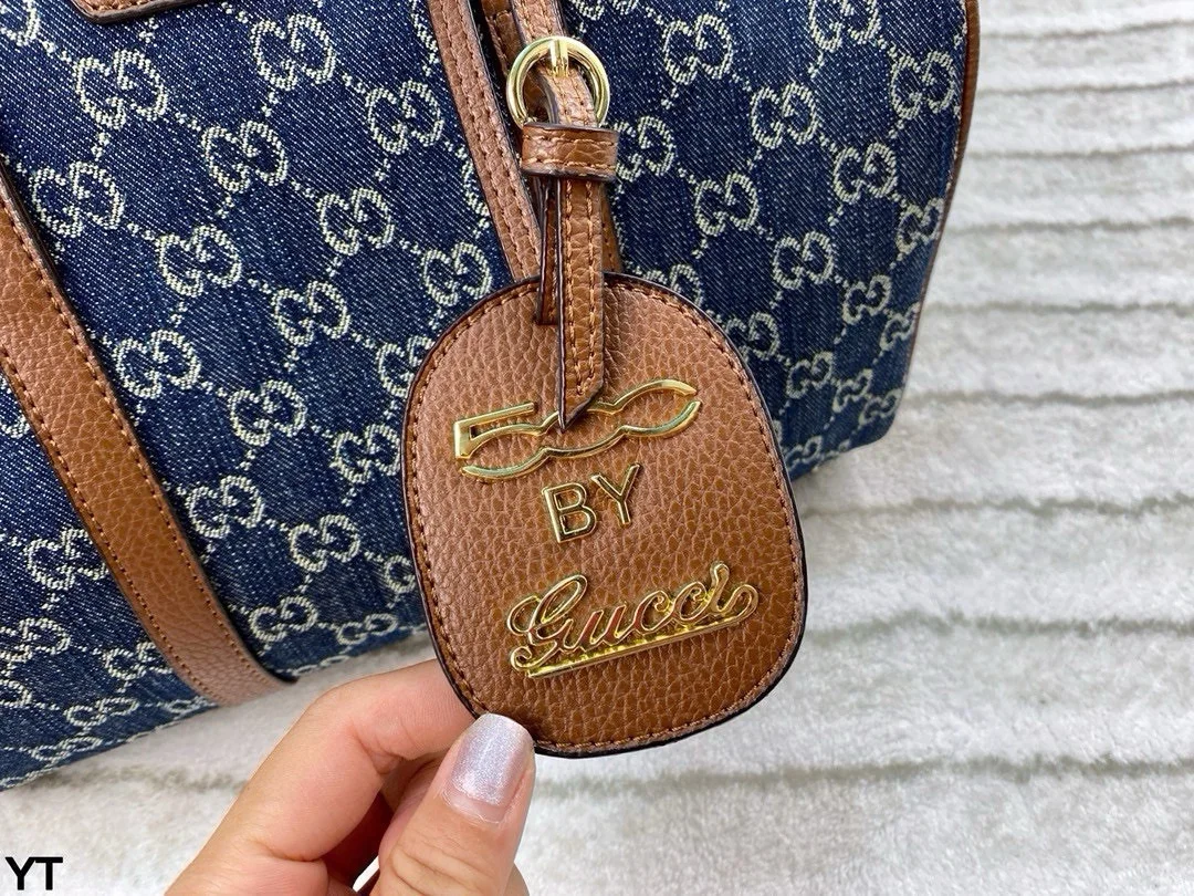 Gucci Denim Pillow Bag