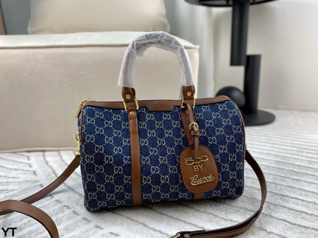 Gucci Denim Pillow Bag