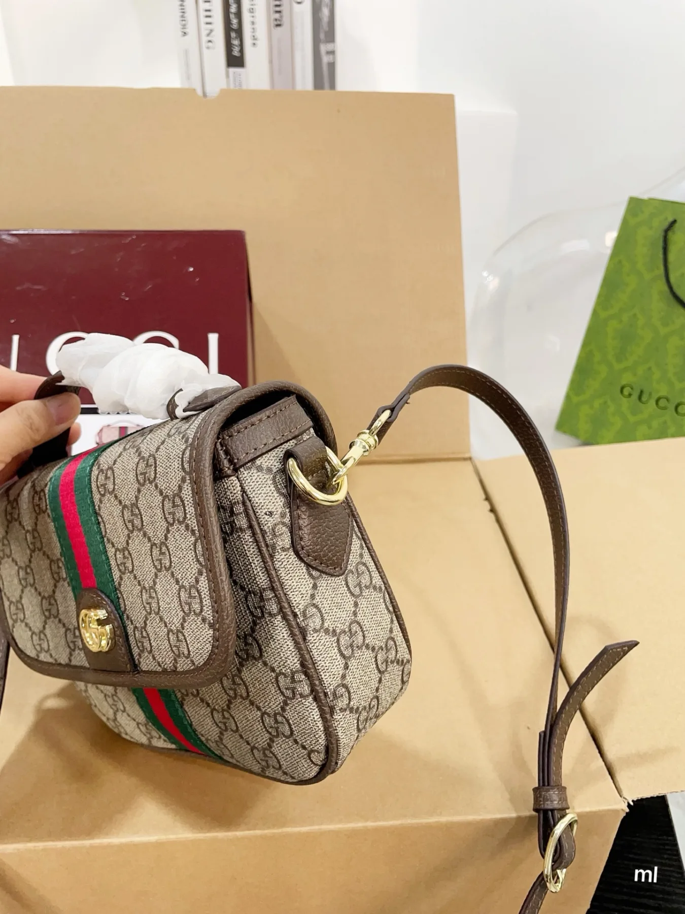 Gucci Ophidia Messenger Camera Bag