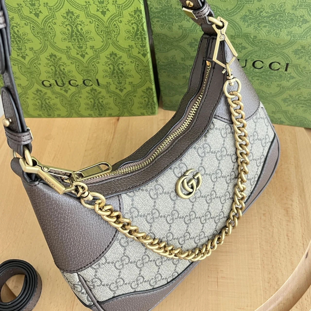 Gucci new Hobo Crescent Bag 731817