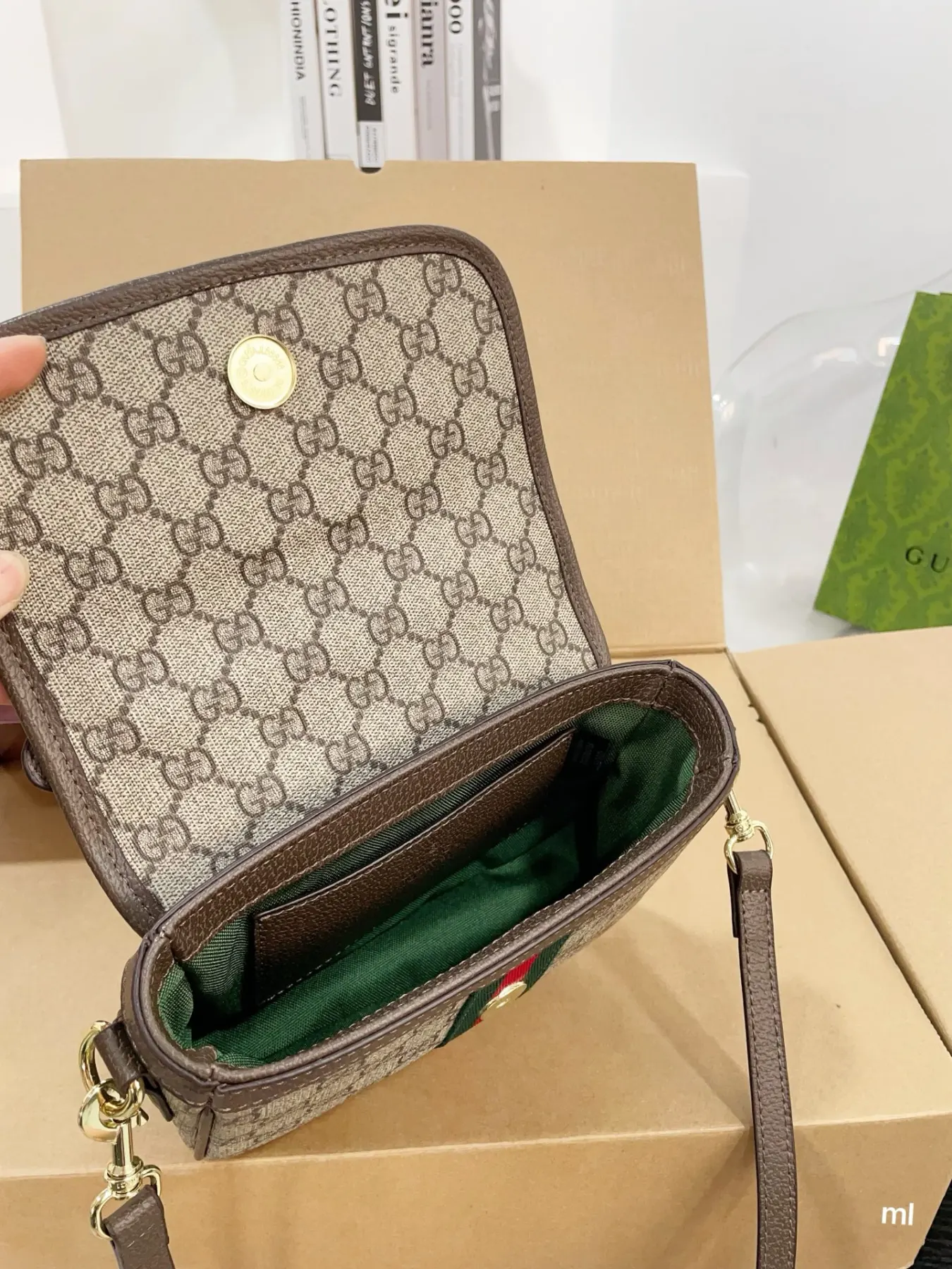 Gucci Ophidia Messenger Camera Bag