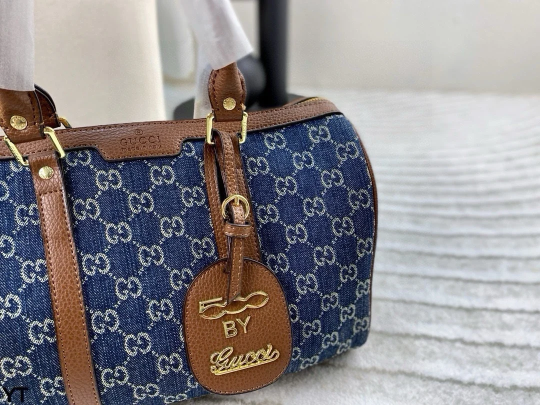 Gucci Denim Pillow Bag