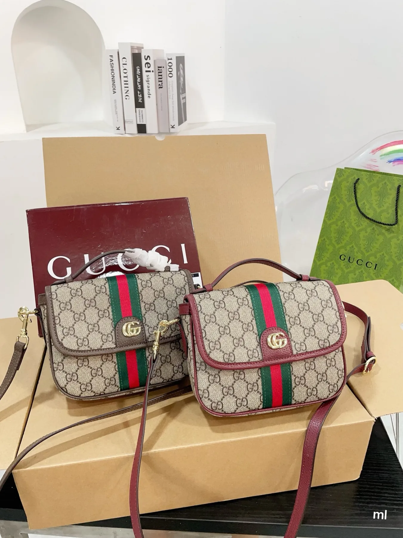Gucci Ophidia Messenger Camera Bag