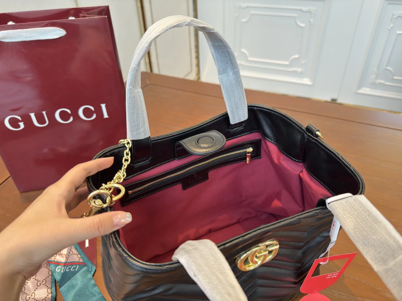 Gucci's new Betty handbag, shoulder and crossbody bag