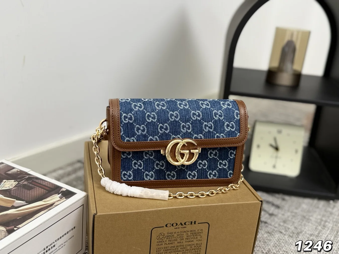 Gucci Denim Marmon Bag