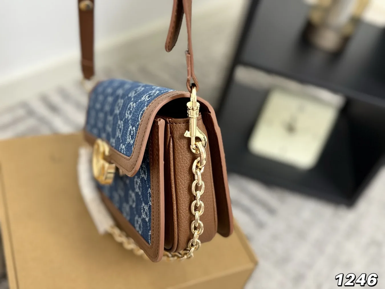 Gucci Denim Marmon Bag