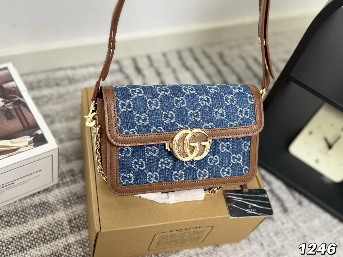 Gucci Denim Marmon Bag