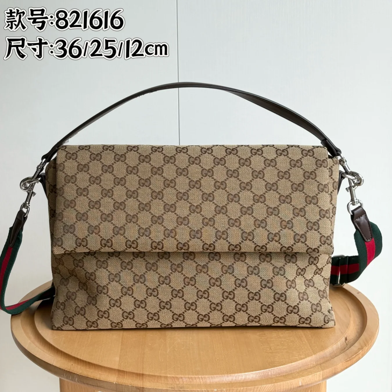 New canvas bag from the Gucci Style: 821616
