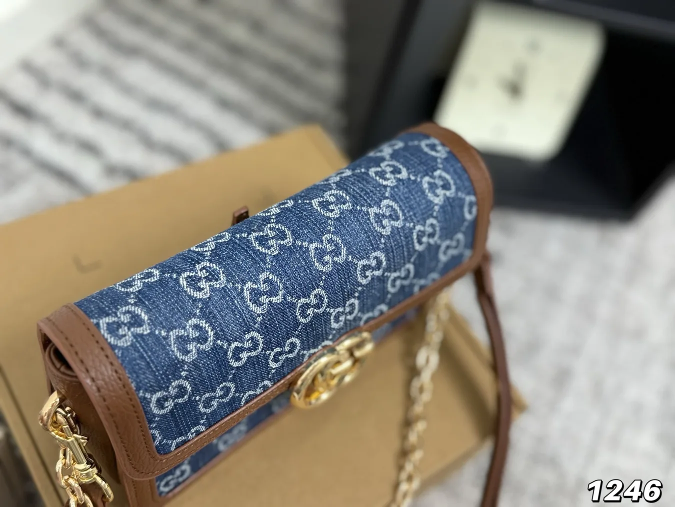 Gucci Denim Marmon Bag