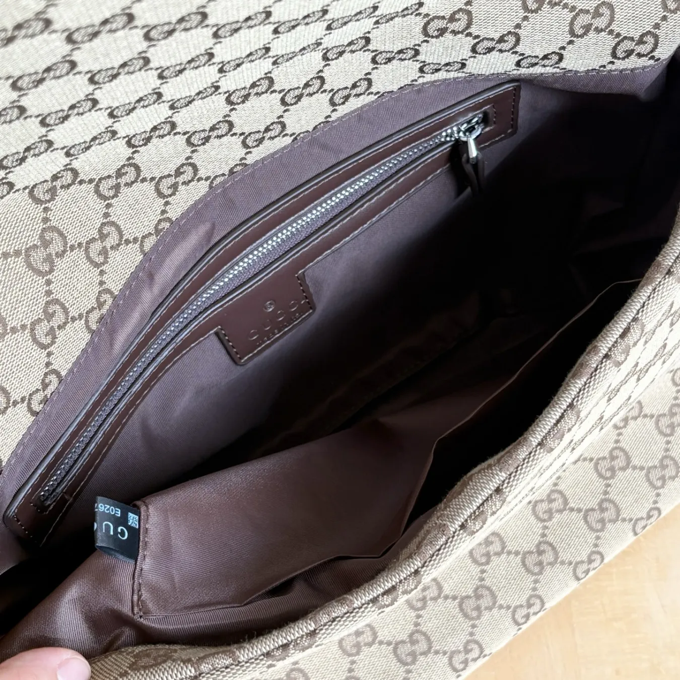 New canvas bag from the Gucci Style: 821616