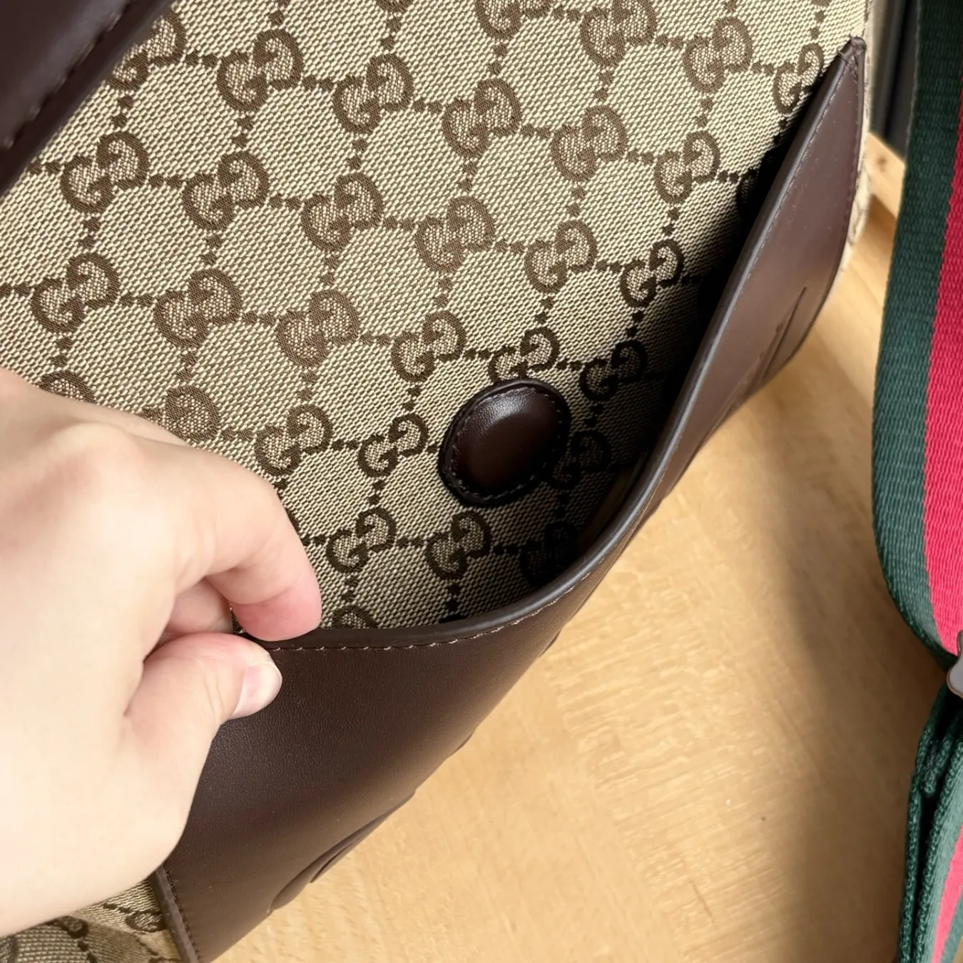 New canvas bag from the Gucci Style: 821616