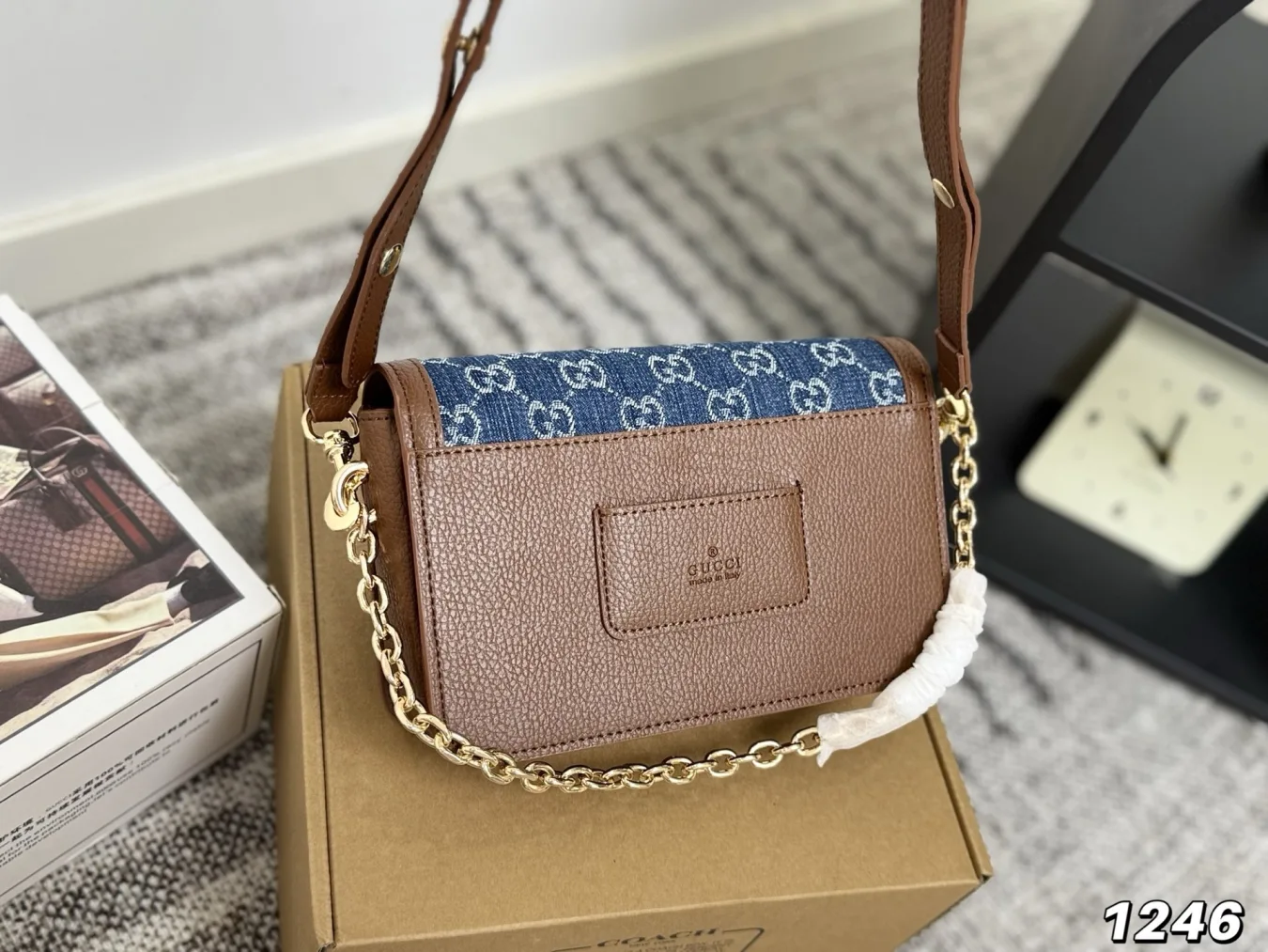 Gucci Denim Marmon Bag