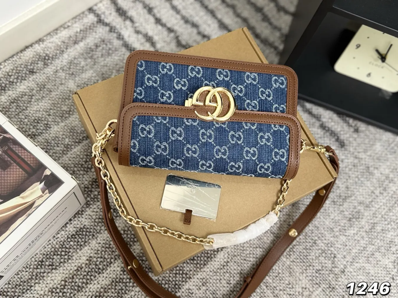 Gucci Denim Marmon Bag