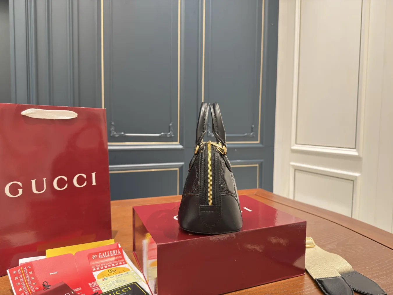 Gucci's new 1955 Shell Handbag