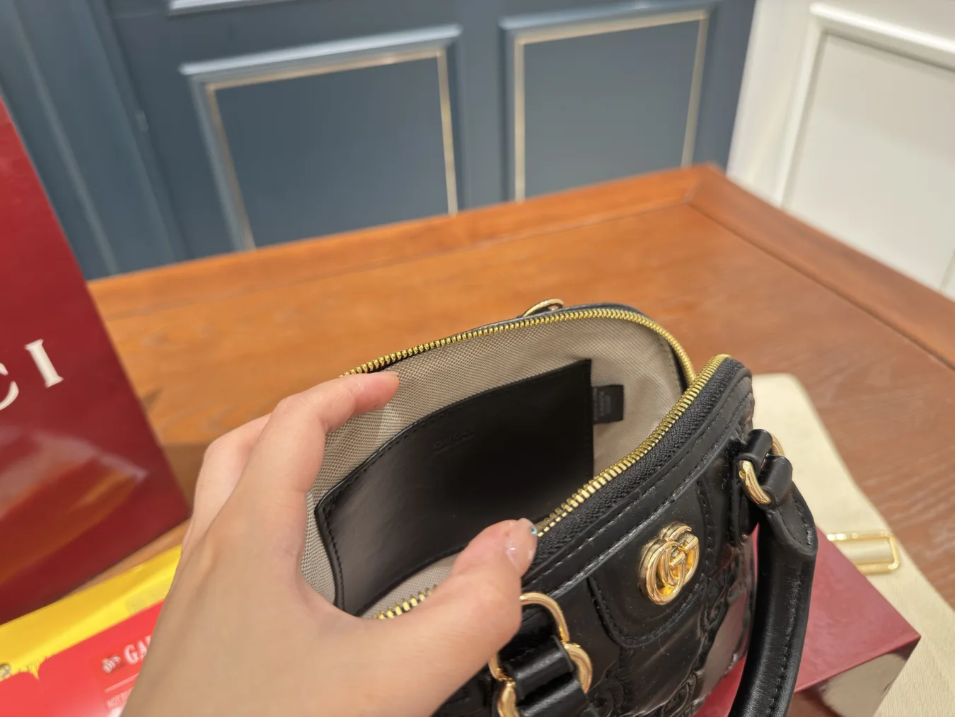 Gucci's new 1955 Shell Handbag