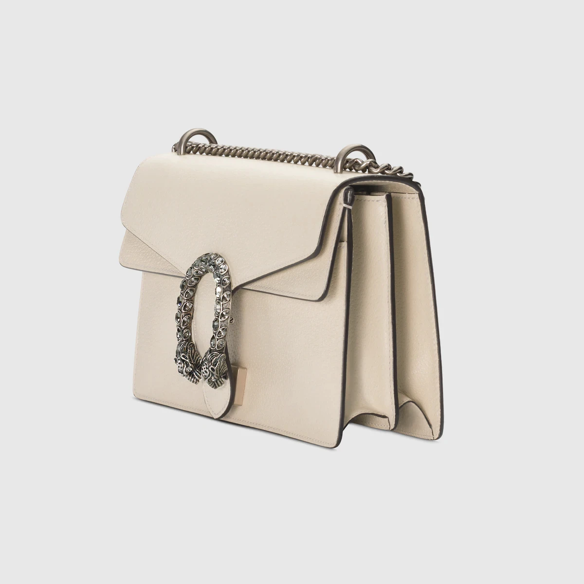 Gucci DIONYSUS White Leather Small Shoulder Bag