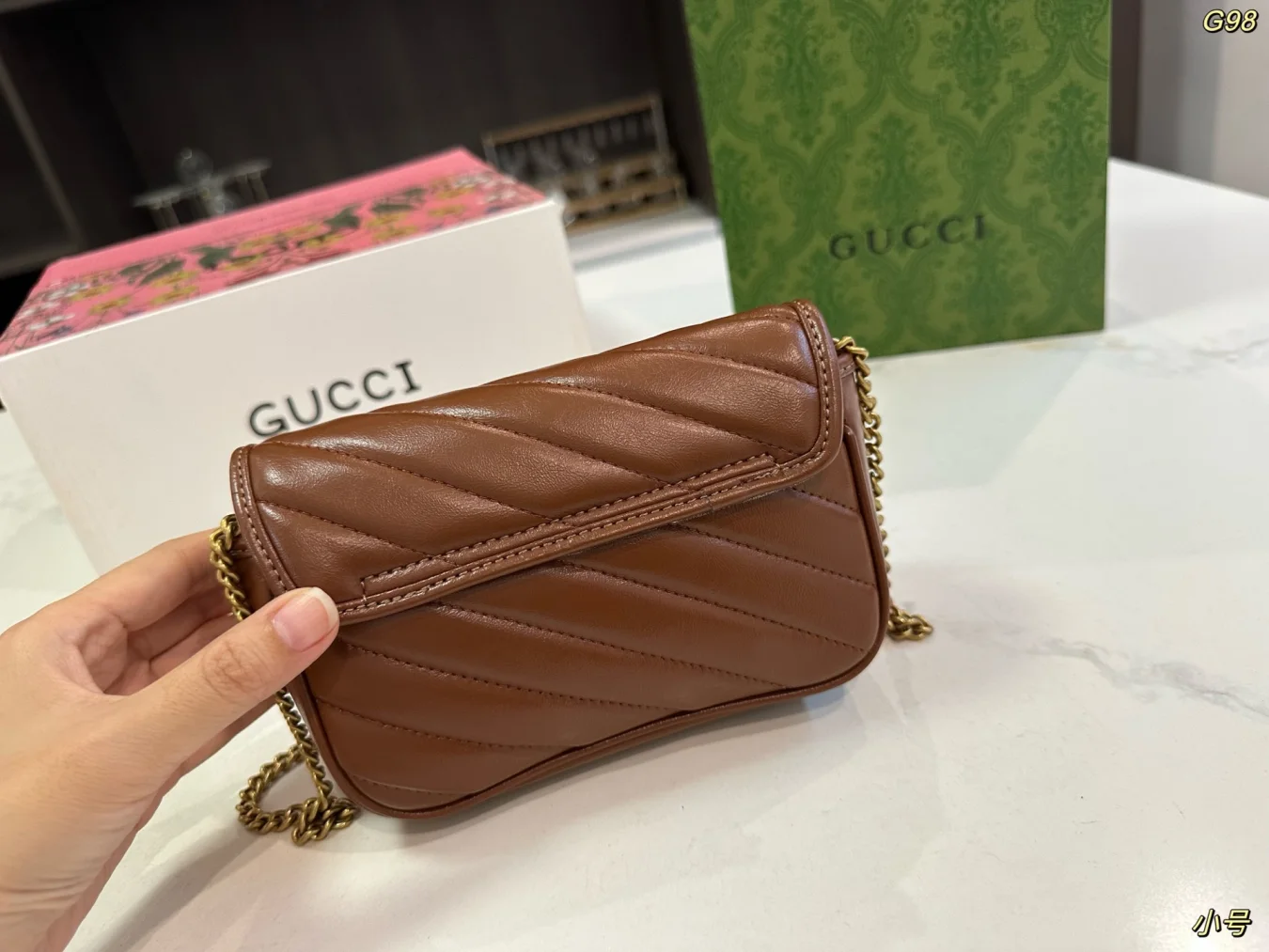 Gucci Marmont Retro Modern Shoulder Bag