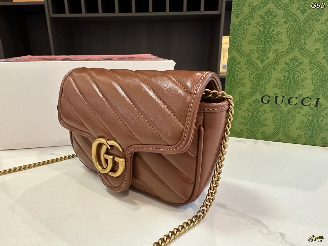 Gucci Marmont Retro Modern Shoulder Bag