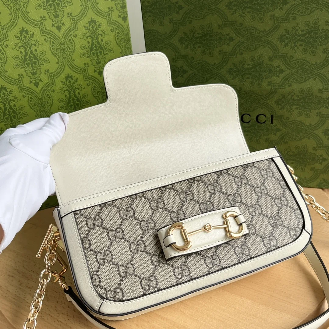 Gucci Horsebit 1955 Baguette Backpack. Style: 735178