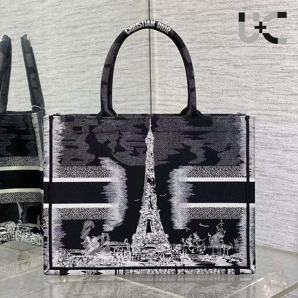 Dior Book Tote Paris Medium Bag
