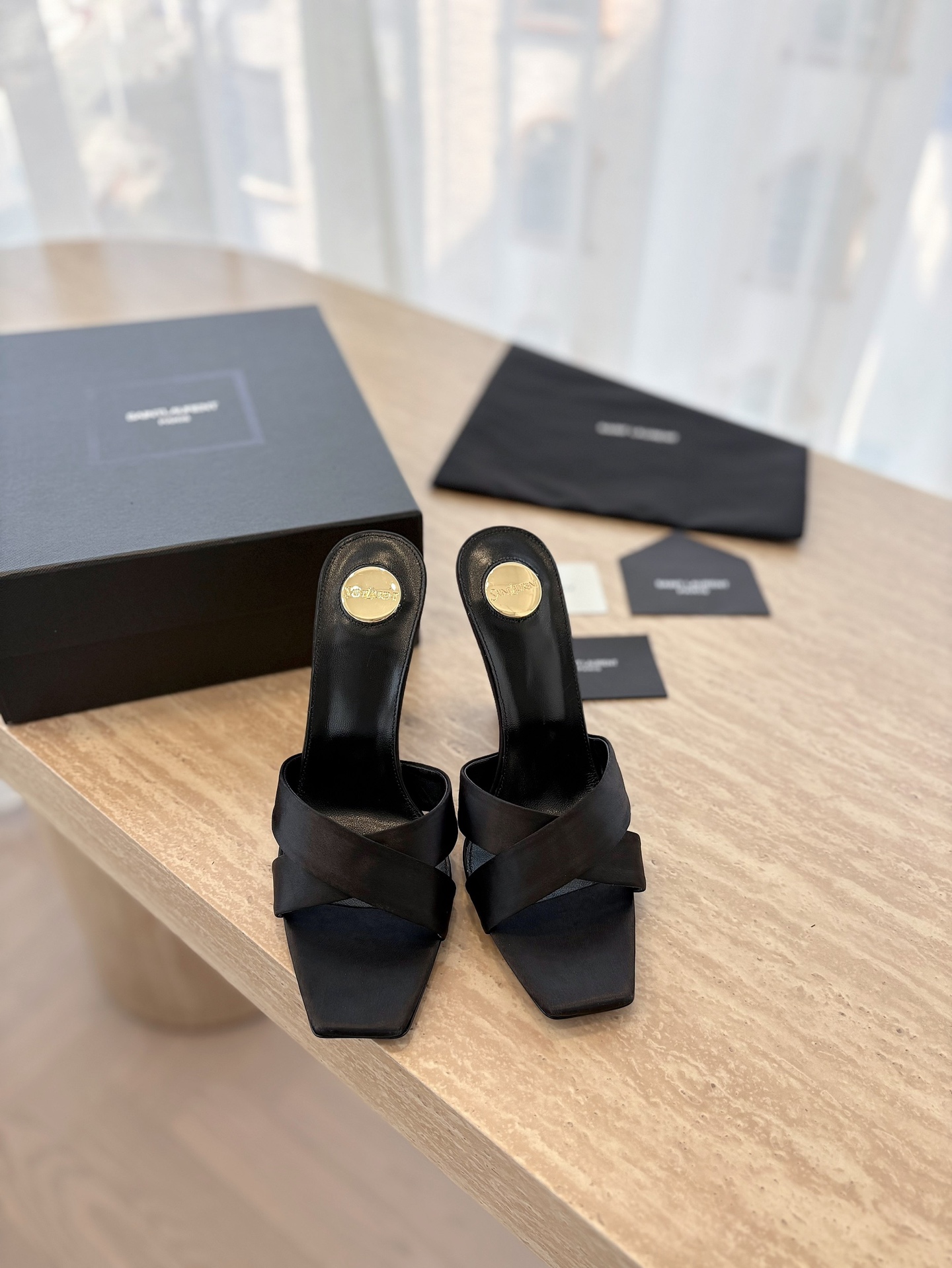 Saint Laurent YSL Heels Sandals Slipper Shoes