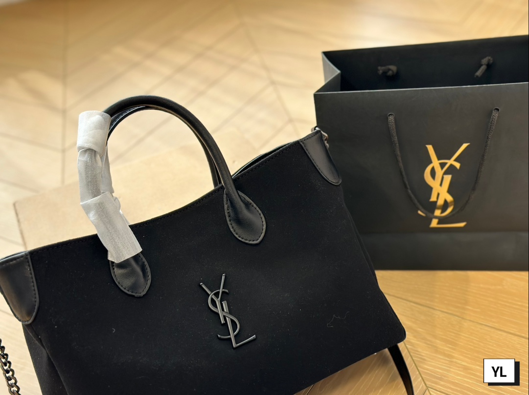 YSL Saint Laurent Tote Shoulder Bag Handbag