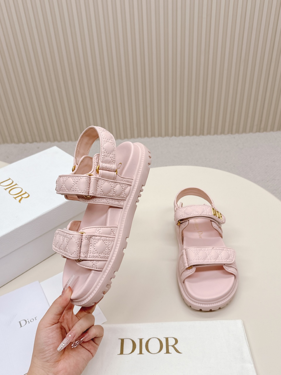 Dior With Logo Sandals Slipper Shoes