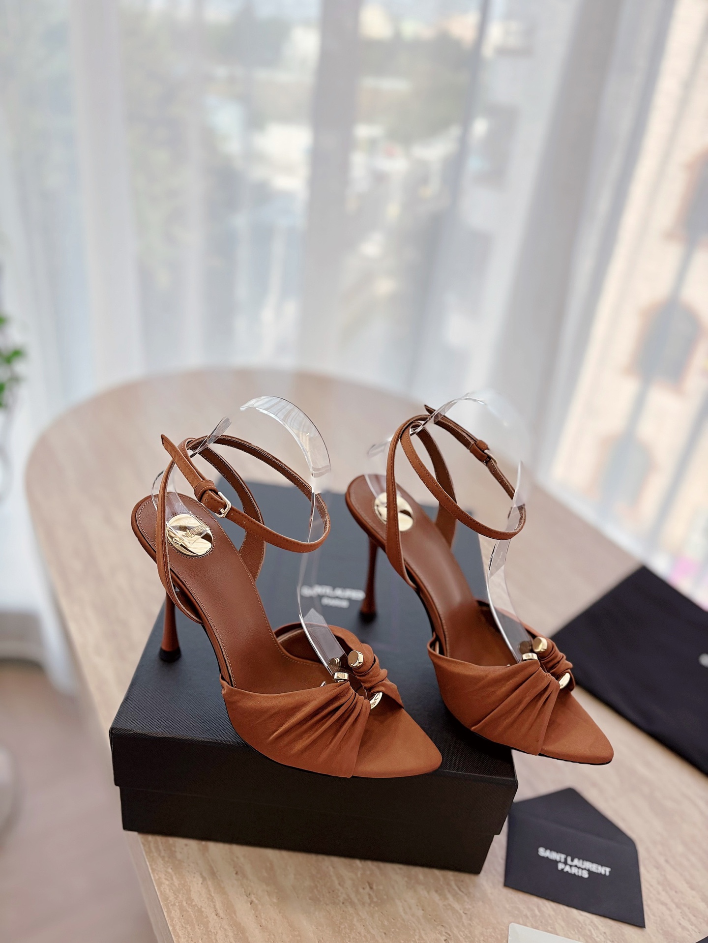 Saint Laurent YSL Heels Sandals Shoes