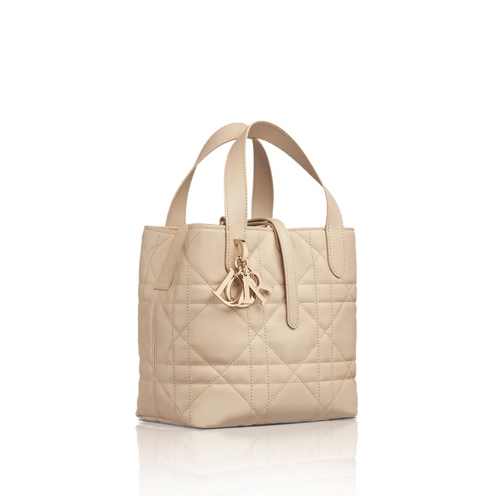 Dior Toujours Rattan pattern Tote Bag