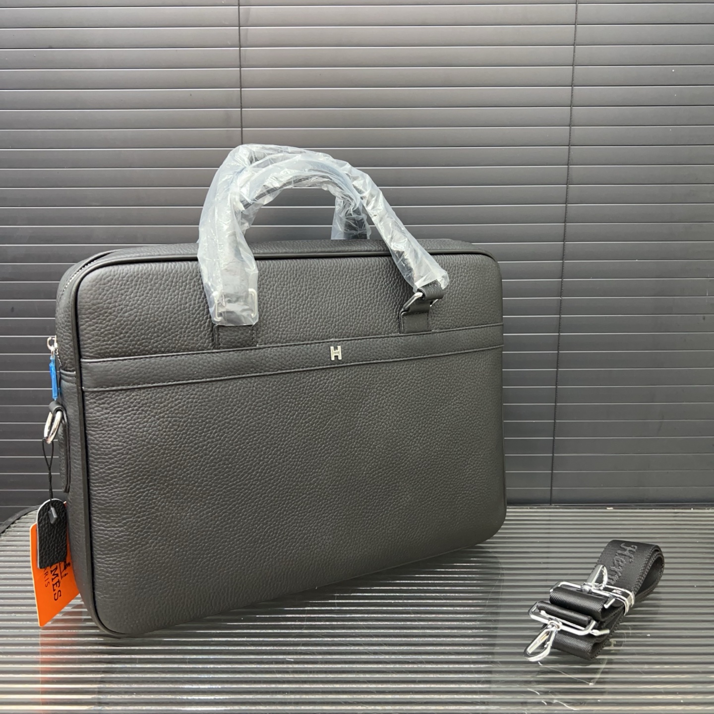 Hermes Men's Briefcase Taurillon Leather Laptop Bag