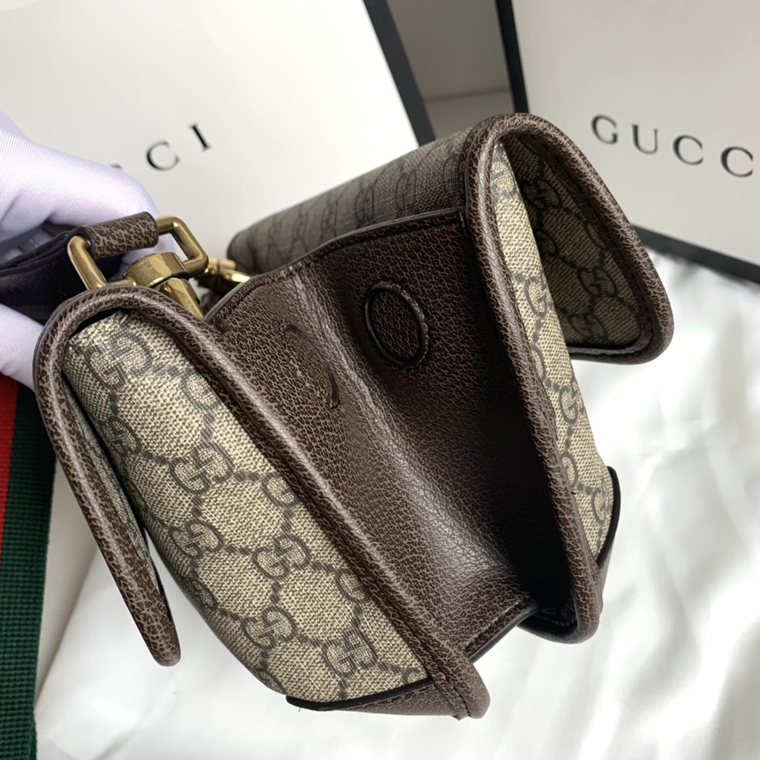 Gucci Supreme Mini Messenger Bag, Style: 501050