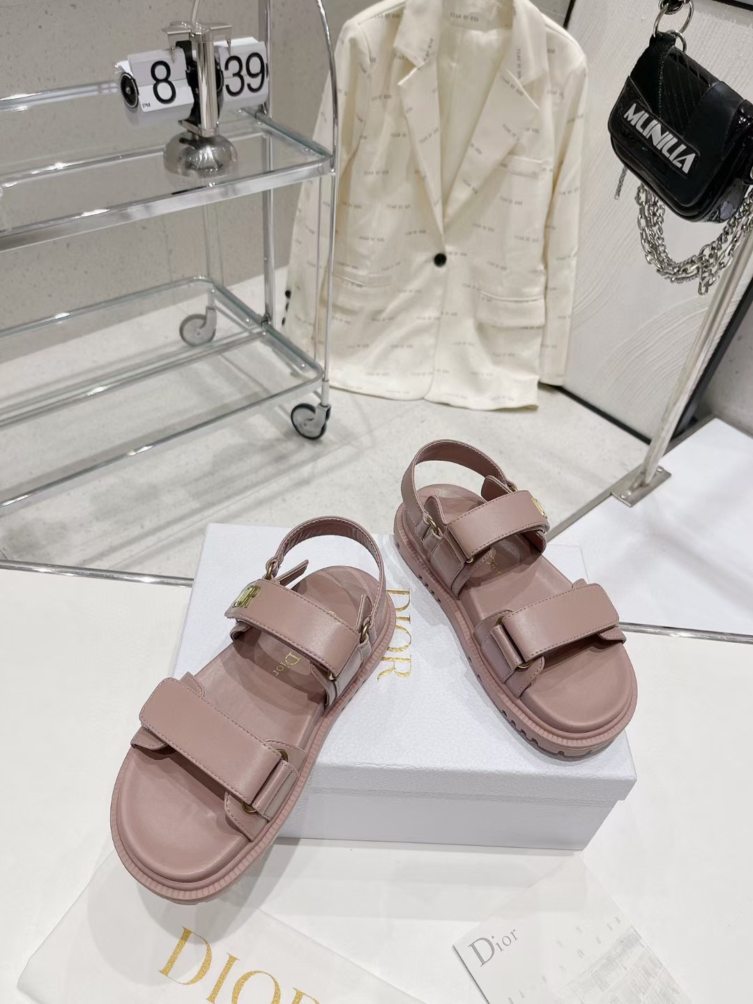 Dior With Logo Classic Sandals Slipper Shoes