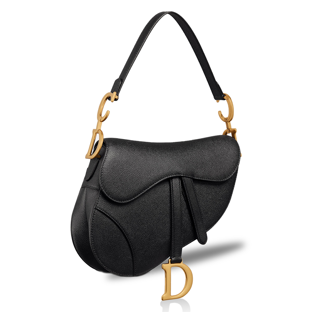 Dior Small Saddle Bag Grained Calfskin