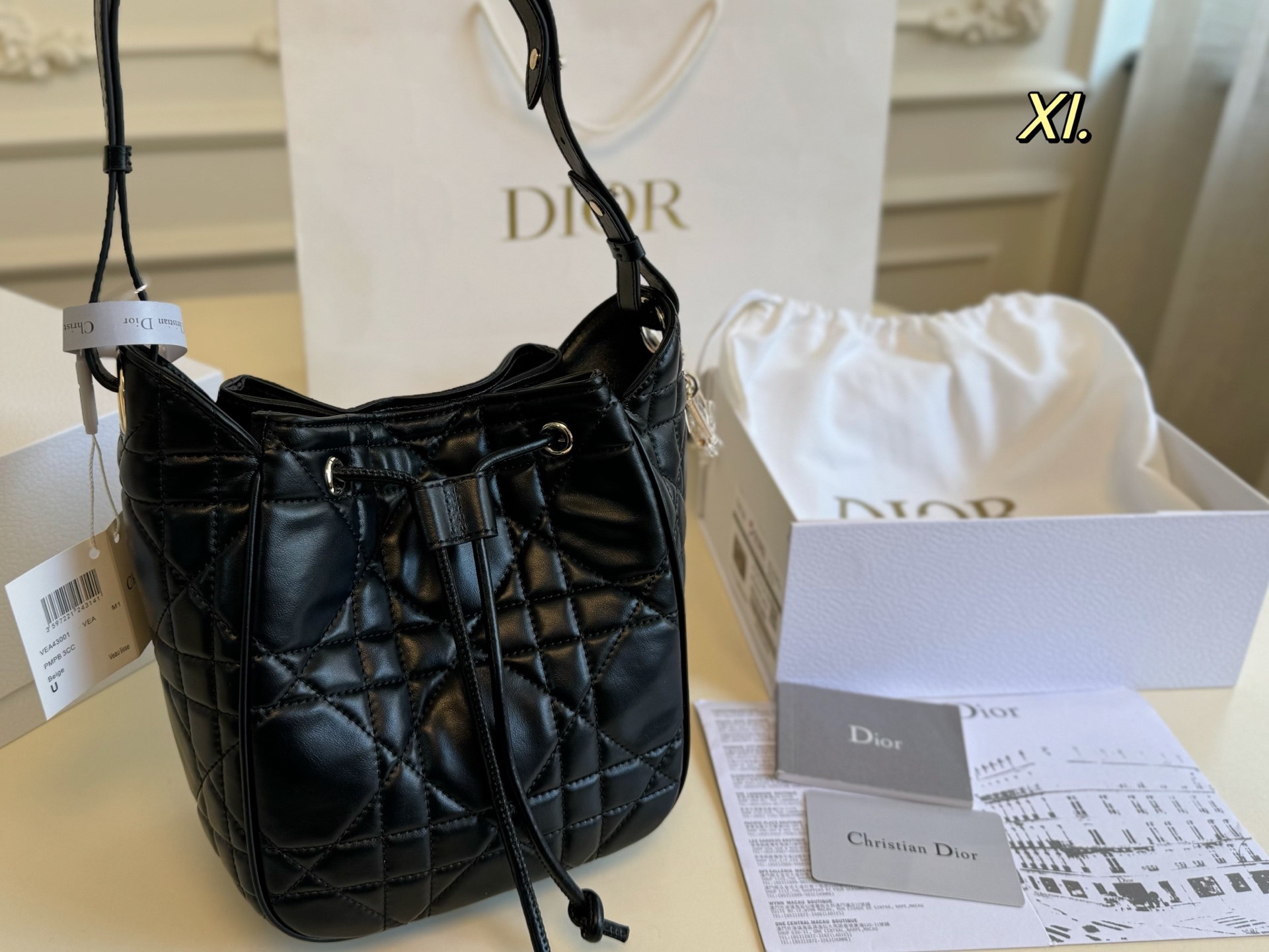 Dior Motion Drawstring Bucket Bag 10A