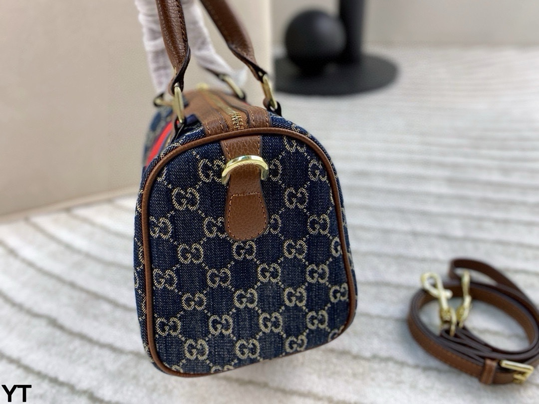 Gucci Denim Pillow Bag