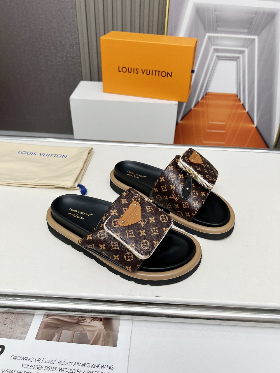 Louis Vuitton LV Embossed Slippers Sandals Shoes