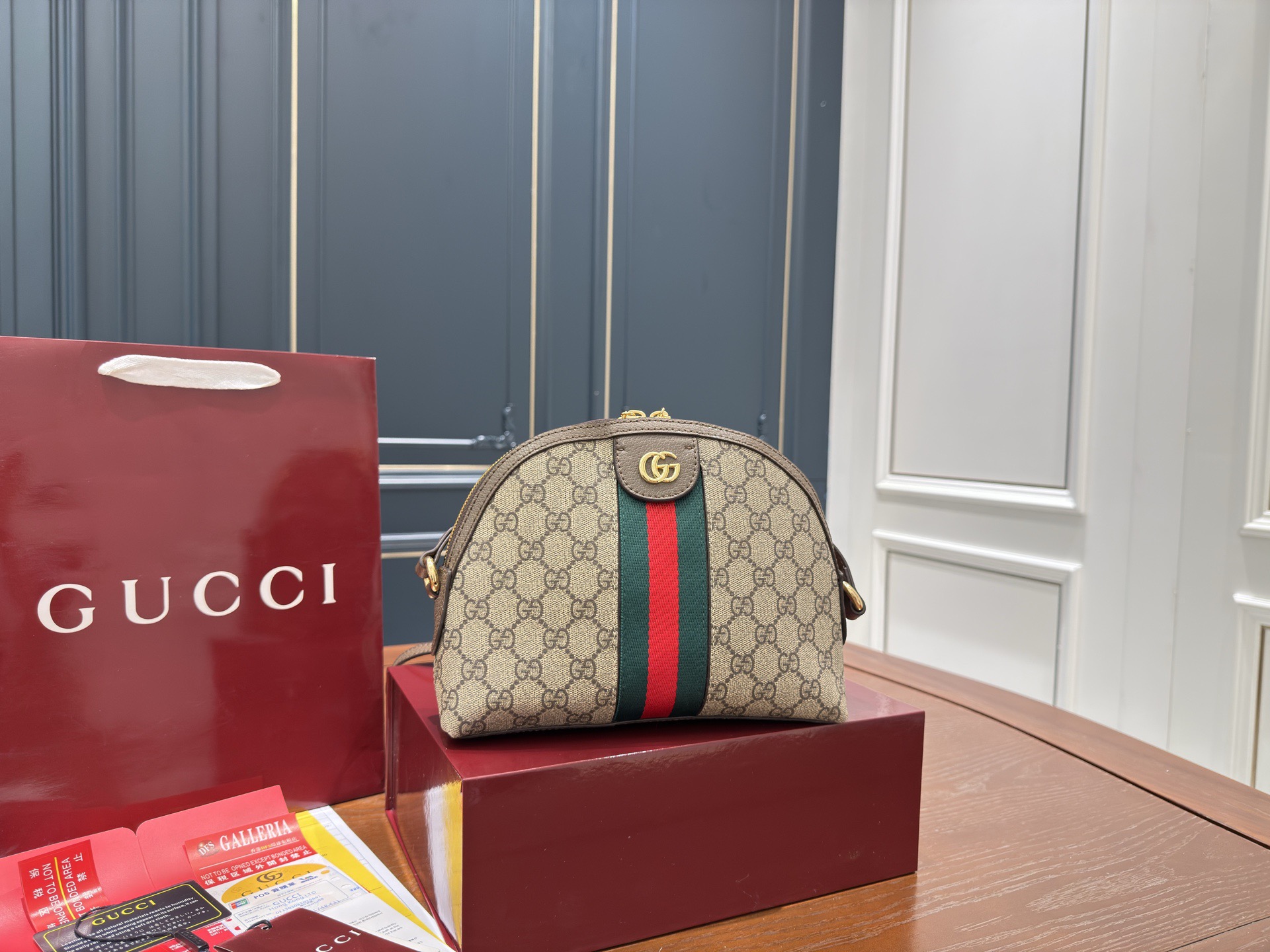Gucci Ophidia series shell bag