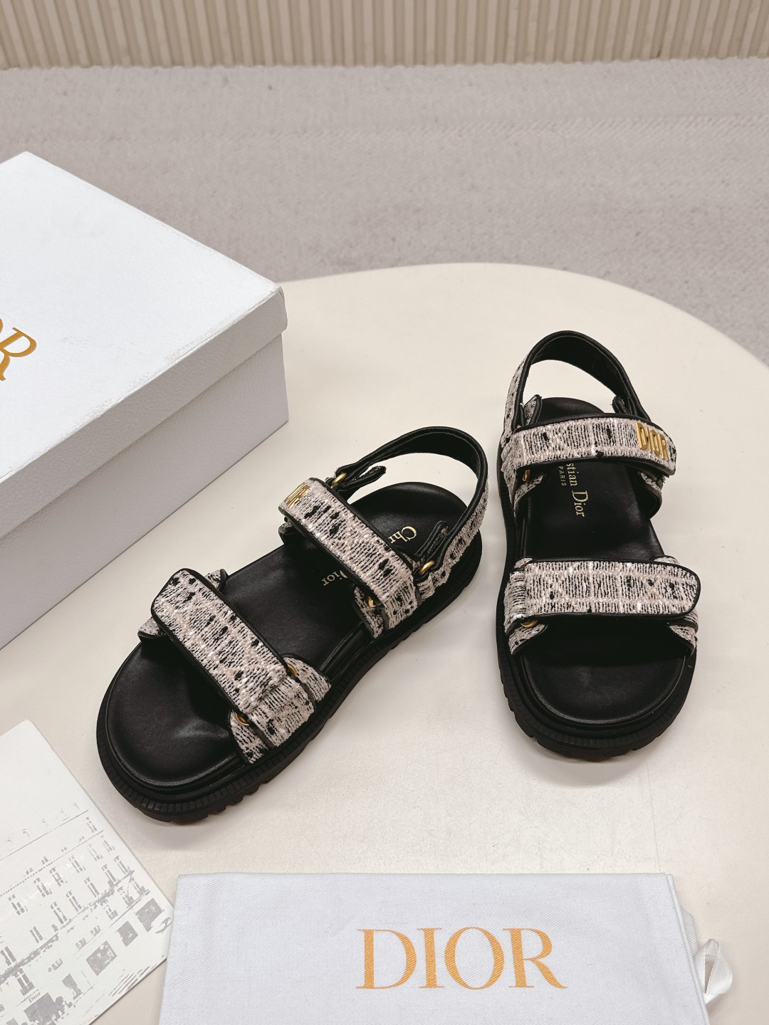 Dior With Logo Sandals Slipper Shoes
